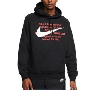 NWT NIKE Mens Swoosh for Life Pullover Hoodie Sweatshirt Sz. Medium